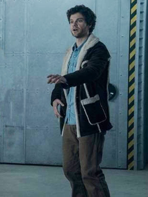 Hughie Campbell The Boys Season 05 Blue Wool Jacket