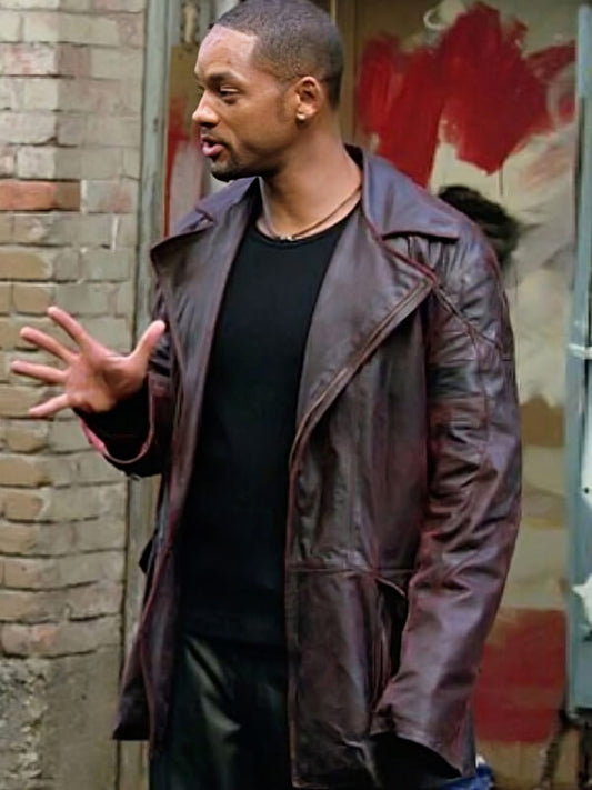  I Robot 2004 Will Smith Leather Coat