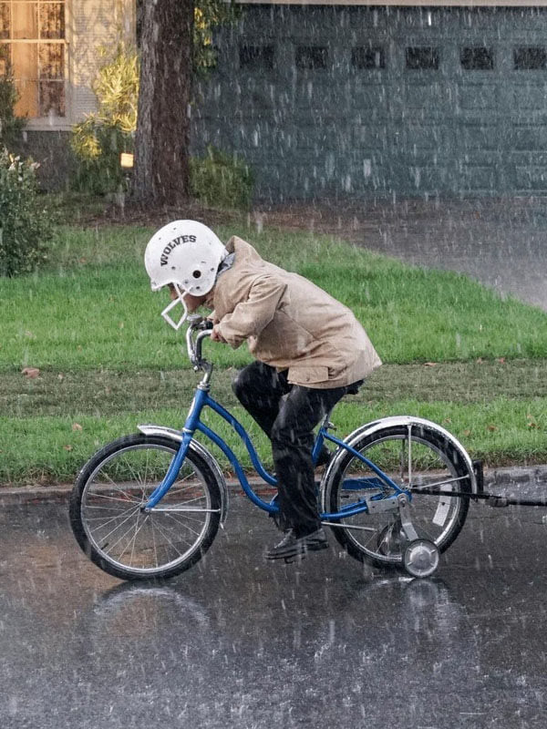 Iain Armitage Young Sheldon Season 01 Brown Cotton Jacket