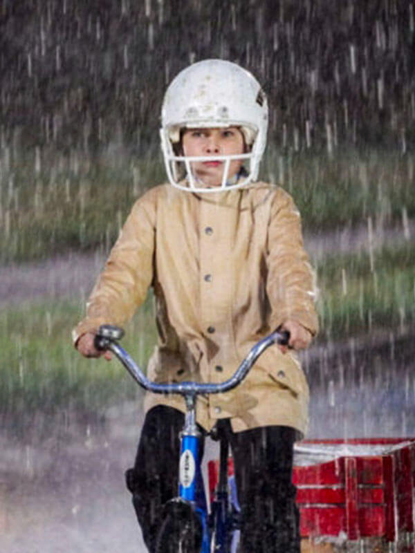Iain Armitage Young Sheldon Season 01 Brown Cotton Jacket