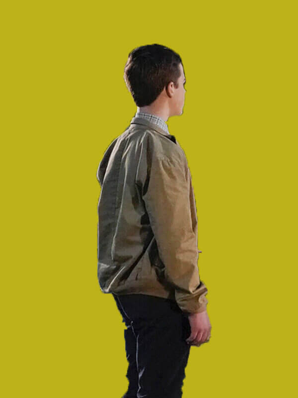 Iain Armitage Young Sheldon Season 06 Brown Cotton Jacket