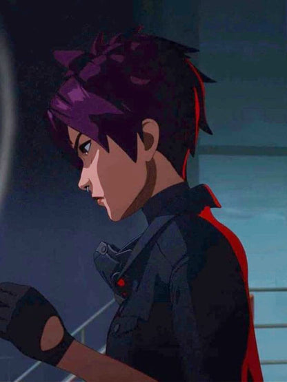 Invisigal Dispatch Black Denim Crop Top Jacket