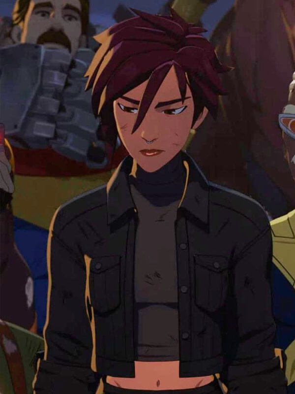 Invisigal Dispatch Black Denim Crop Top Jacket