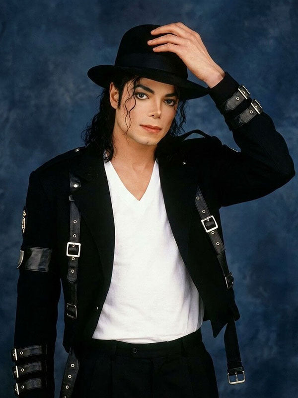 Jaafar Jackson Michael 2026 Black Wool Jacket
