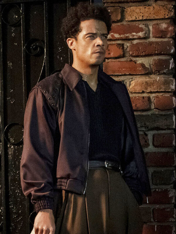 Jacob Anderson Interview With The Vampire Season 02 Black Bomber Jacket