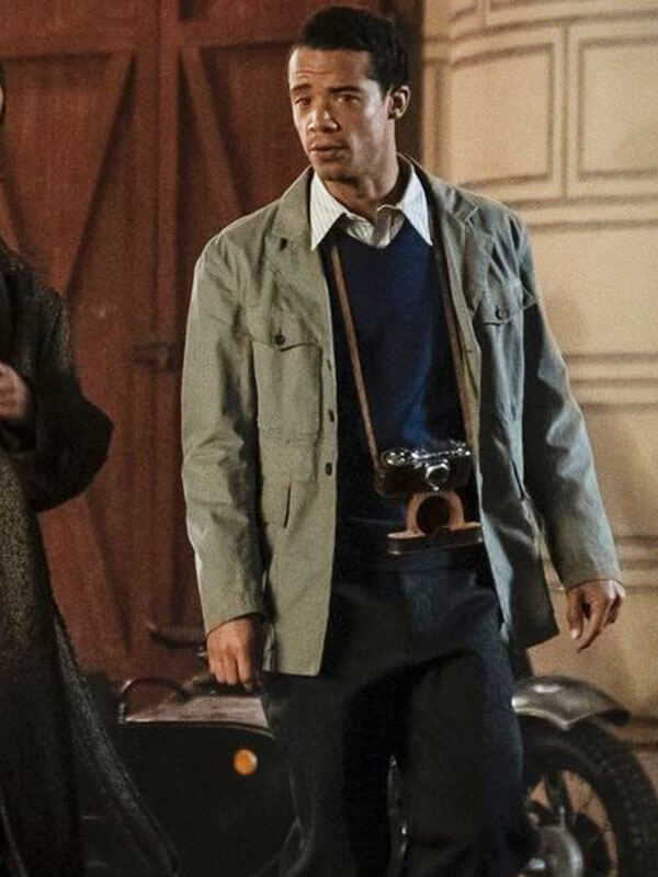 Jacob Anderson Interview With The Vampire Season 02 Cyan Cotton Jacket