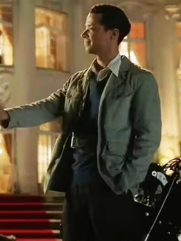 Jacob Anderson Interview With The Vampire Season 02 Cyan Cotton Jacket