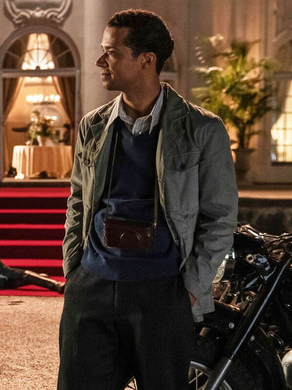 Jacob Anderson Interview With The Vampire Season 02 Cyan Cotton Jacket