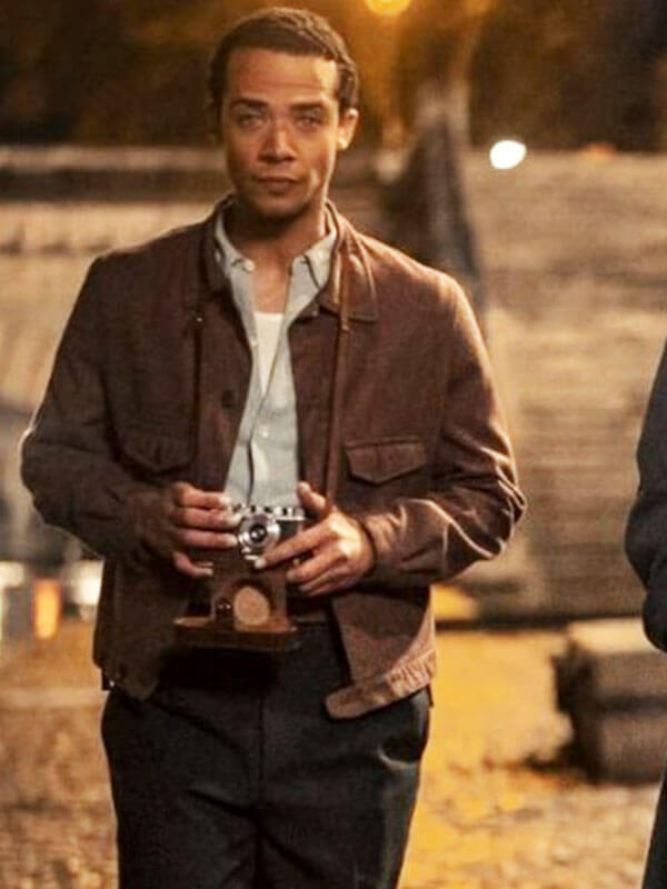 Jacob Anderson Interview With The Vampire Season 02 Red Wool Jacket