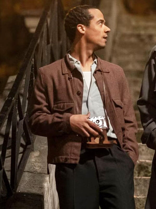 Jacob Anderson Interview With The Vampire Season 02 Red Wool Jacket