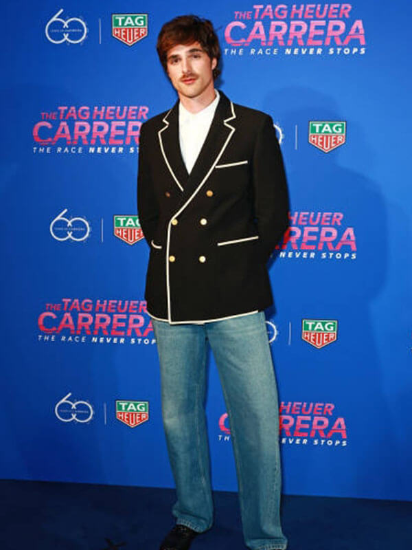 Jacob Elordi England Event Black Suiting Blazer