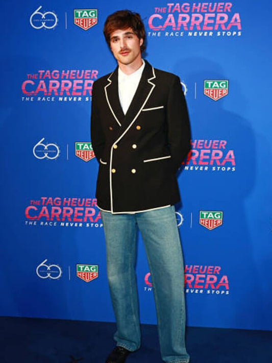 Jacob Elordi England Event Black Suiting Blazer