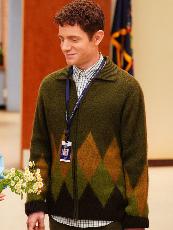 Jacob Hill Abbott Elementary Green Wool Jacket