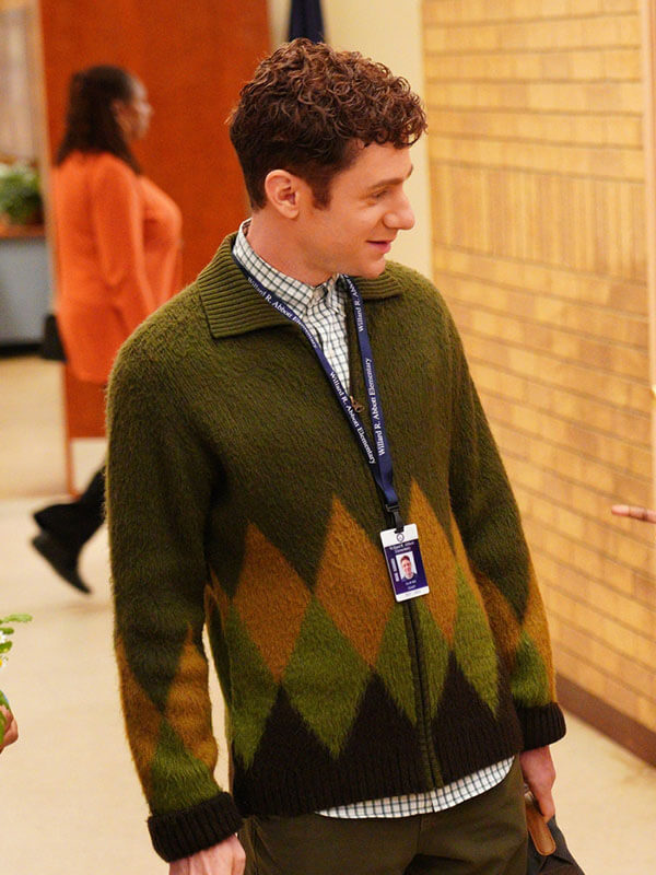 Jacob Hill Abbott Elementary Green Wool Jacket