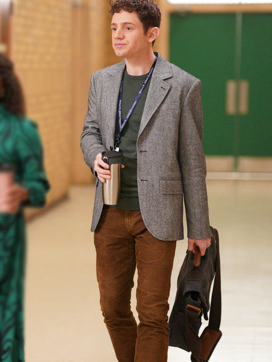 Jacob Hill Abbott Elementary Grey Tweed Jacket