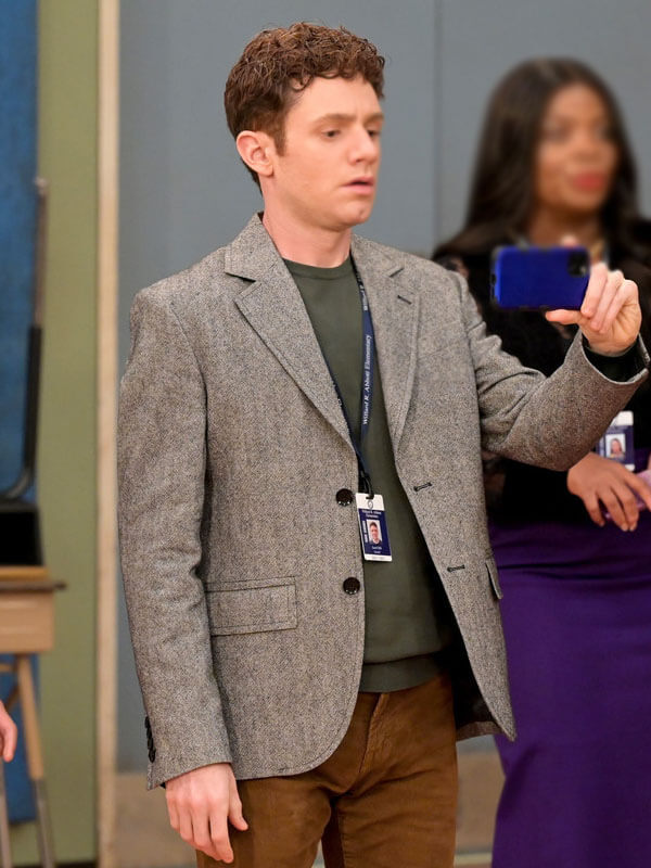 Jacob Hill Abbott Elementary Grey Tweed Jacket