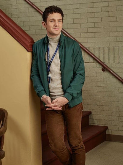 Jacob Hill Abbott Ellementary Green Quilted Jacket