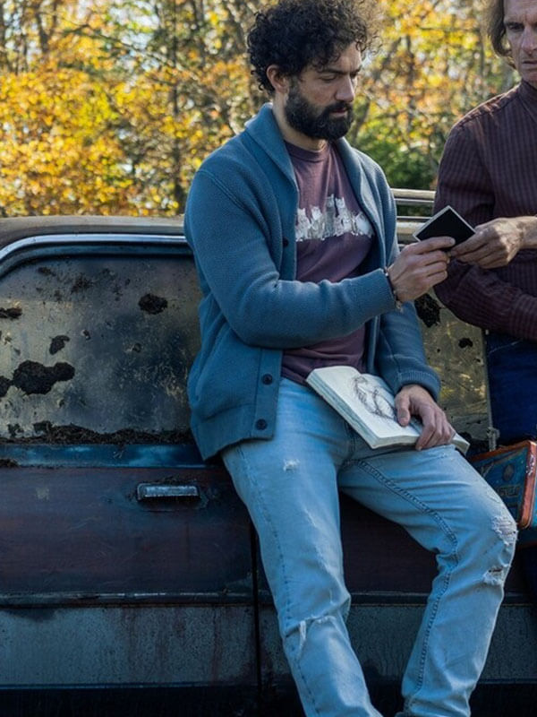 Jade From Season 02 Grey Wool Jacket