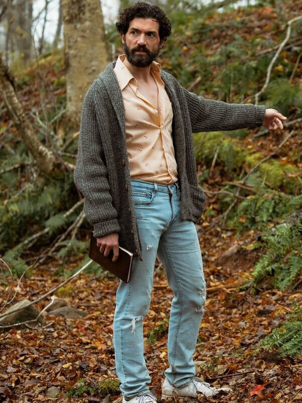 Jade From Season 2 Grey Curduroy Jacket