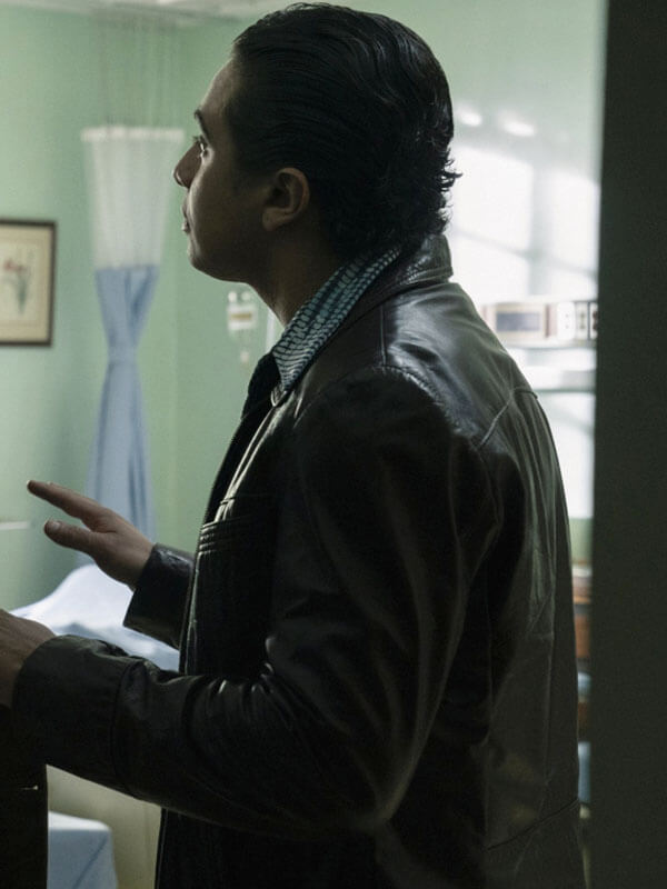 Jake Cannavale The Offer 2022 Brown Leather Jacket