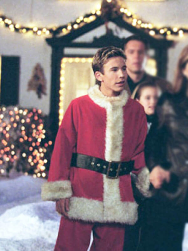 Jake I'll Be Home For Christmas Red Santa Wool Jacket