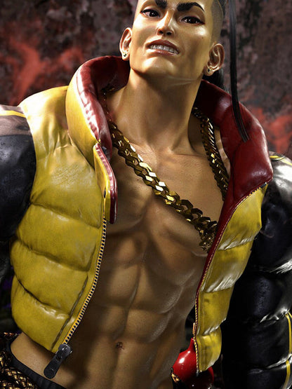 Jamie Street Fighter 6  Puffer Jacket.