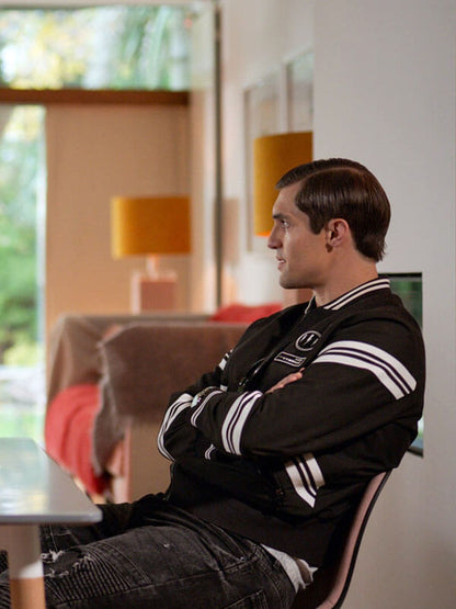 Jamie Tart Tad Lasso Season 02 Black Varsity Jacket
