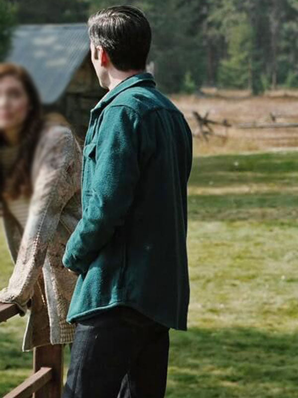 Jamie Yellow Stone Season 04 Green Wool Jacket
