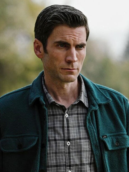 Jamie Yellow Stone Season 04 Green Wool Jacket