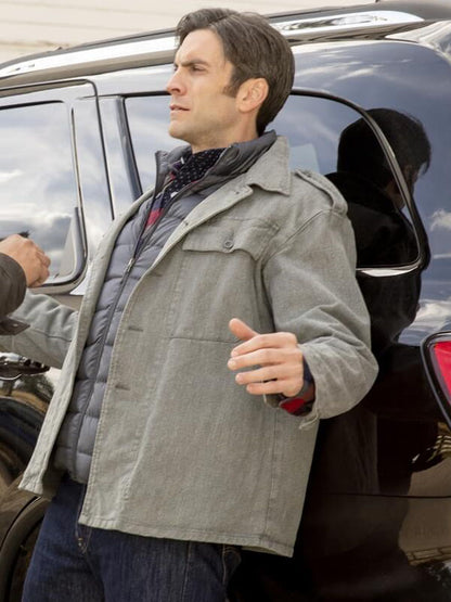 Jamie Yellowstone Season 03 Grey Cotton Jacket