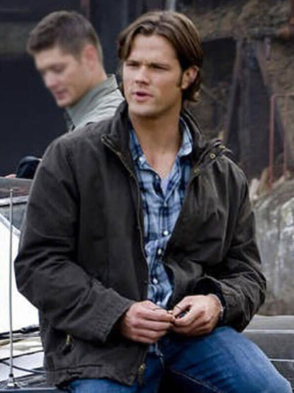 Jared Padalecki Supernatural Black Jacket