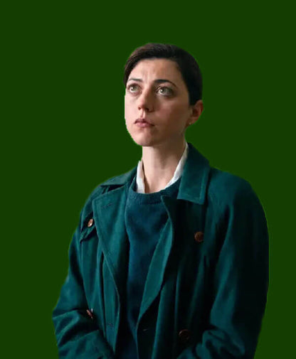 Jasmin Blackborow Legends Season 01 Green Trench Coat