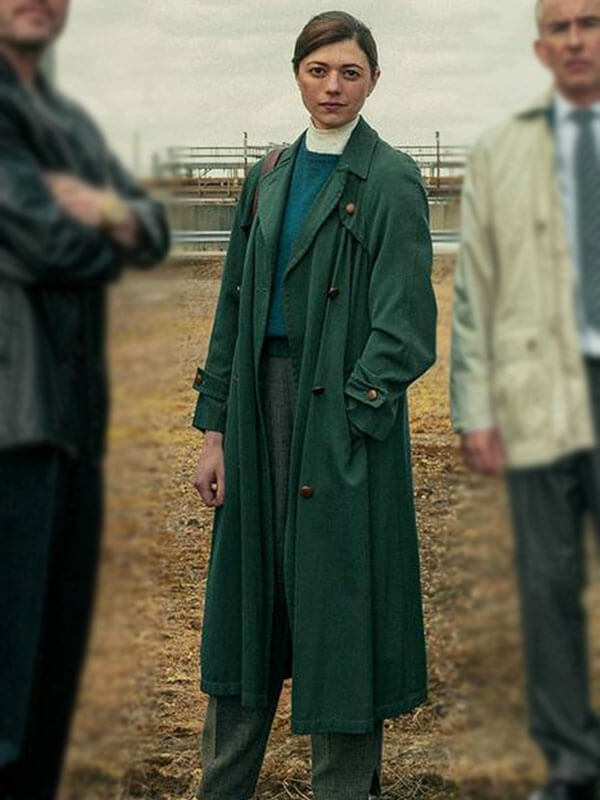 Jasmin Blackborow Legends Season 01 Green Trench Coat
