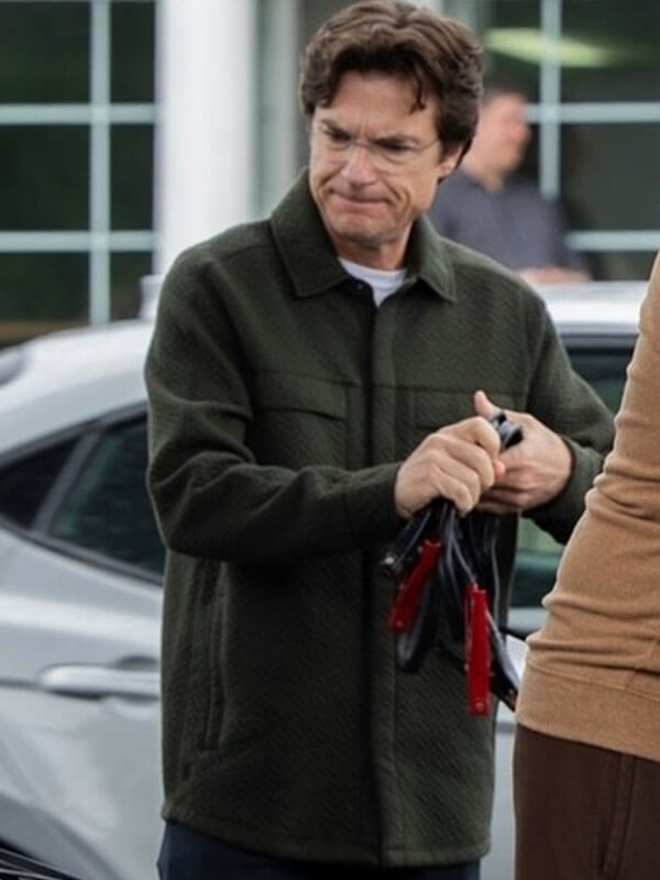 Jason Bateman DTFU St Louis Season 01 Green Wool Jacket