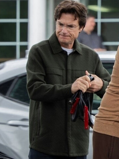 Jason Bateman DTFU St Louis Season 01 Green Wool Jacket