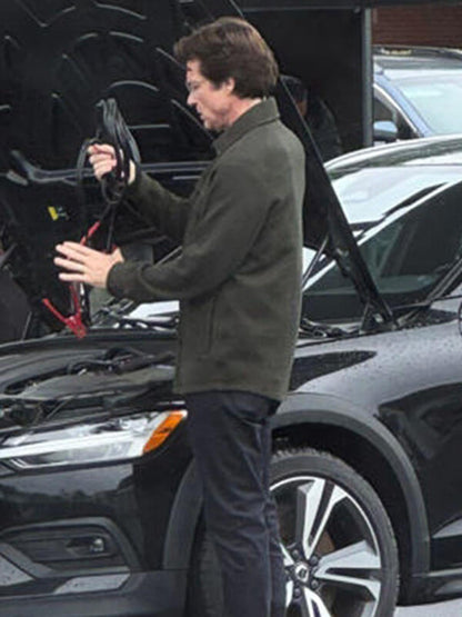 Jason Bateman DTFU St Louis Season 01 Green Wool Jacket