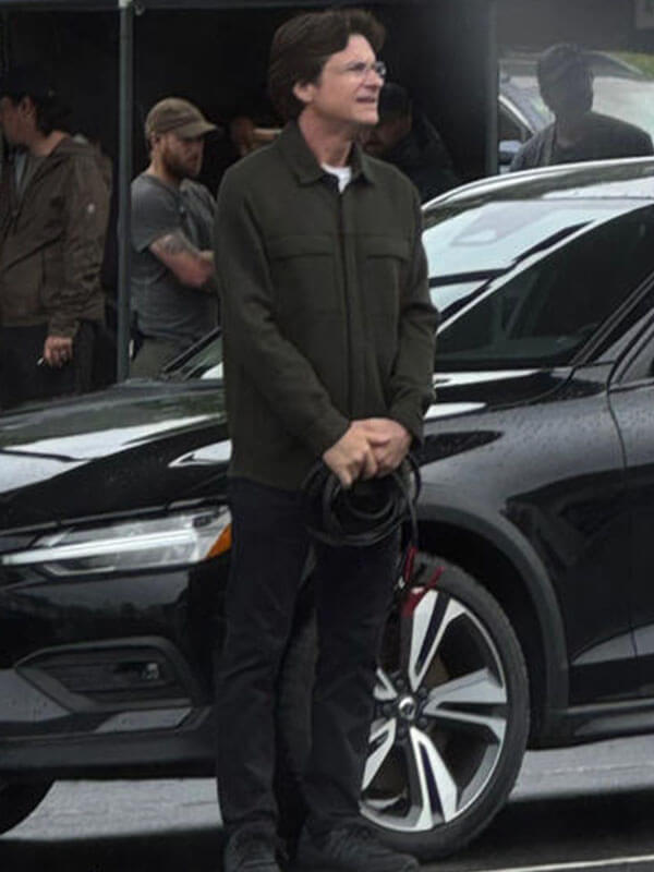 Jason Bateman DTFU St Louis Season 01 Green Wool Jacket