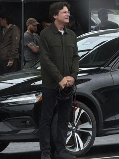 Jason Bateman DTFU St Louis Season 01 Green Wool Jacket