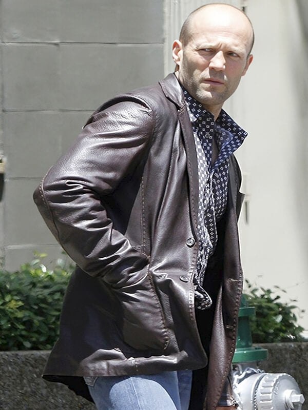 Jason Statham Fast and Furious 7 Brown Leather Jacket