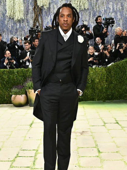 Jay Z Met Gala 2026 Black Wool Tailcoat