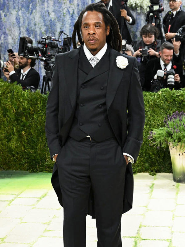 Jay Z Met Gala 2026 Black Wool Tailcoat