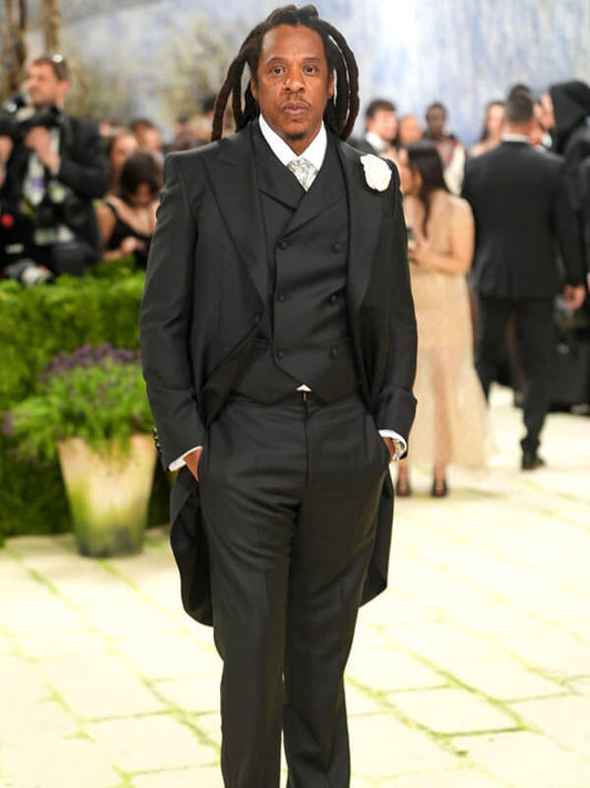 Jay Z Met Gala 2026 Black Wool Tailcoat