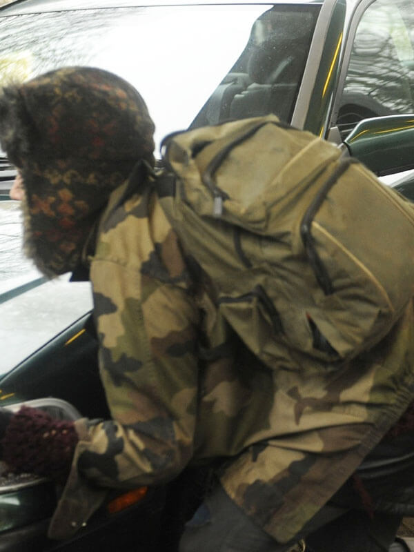 Jem Black Mirror Season 02 Green Camo Cotton Jacket