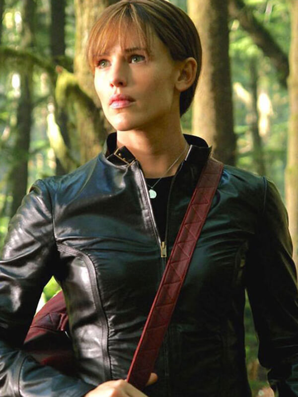 Jennifer Garner Elektra 2005 Leather Jacket