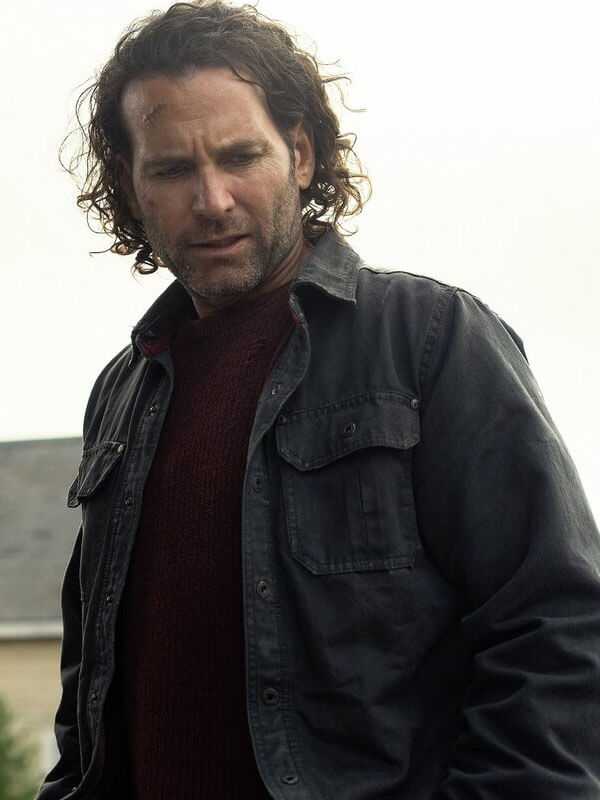 Jim Matthews From Season 02 Black Cotton Jacket