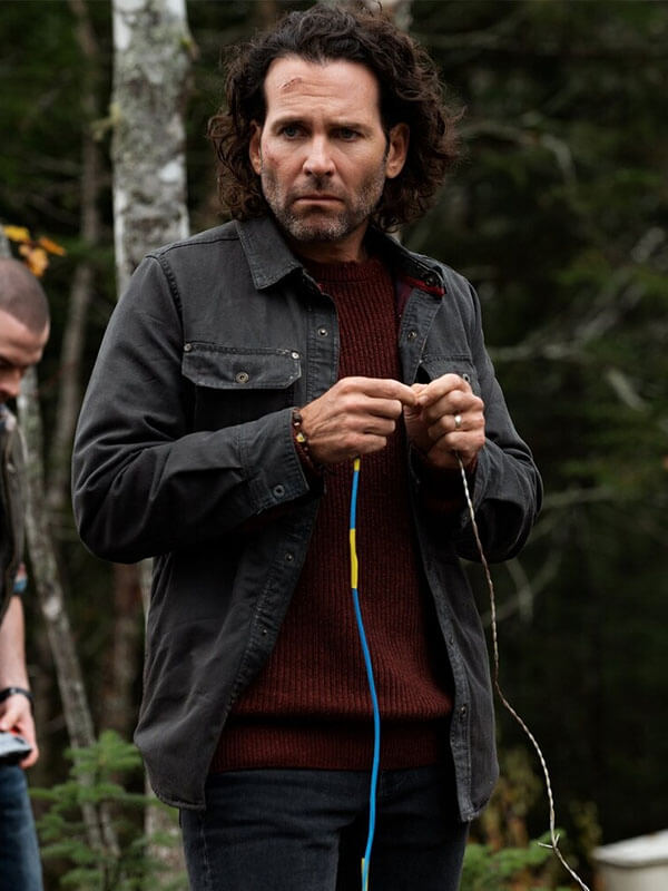 Jim Matthews From Season 02 Black Cotton Jacket