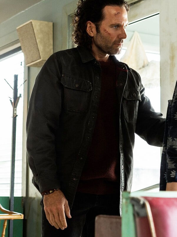 Jim Matthews From Season 02 Black Cotton Jacket