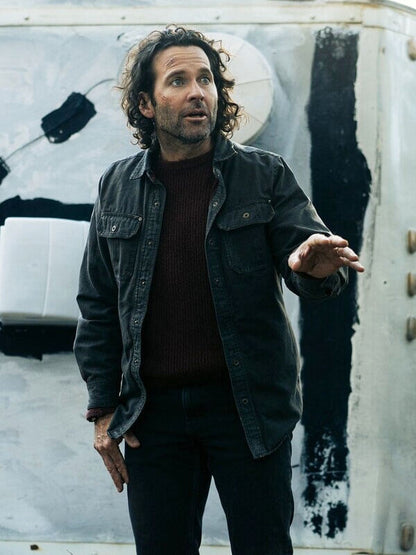 Jim Matthews From Season 02 Black Cotton Jacket