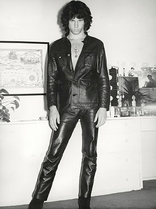 Jim Morrison Black Leather Jacket