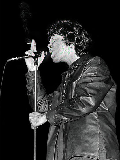 Jim Morrison Classic Black Leather Jacket